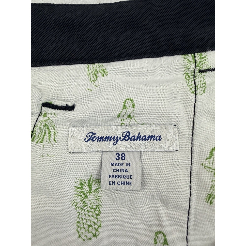 Tommy Bahama Cargo Shorts Mens 38 Navy Relax Tencel Cotton Casual - Picture 4 of 7